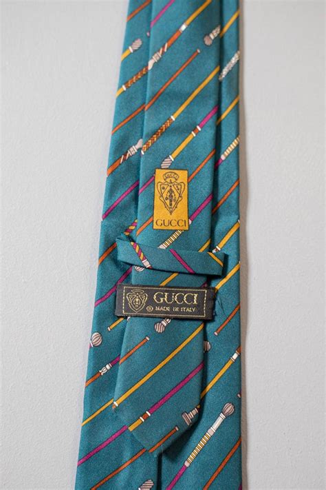 gucci tie au|vintage gucci tie.